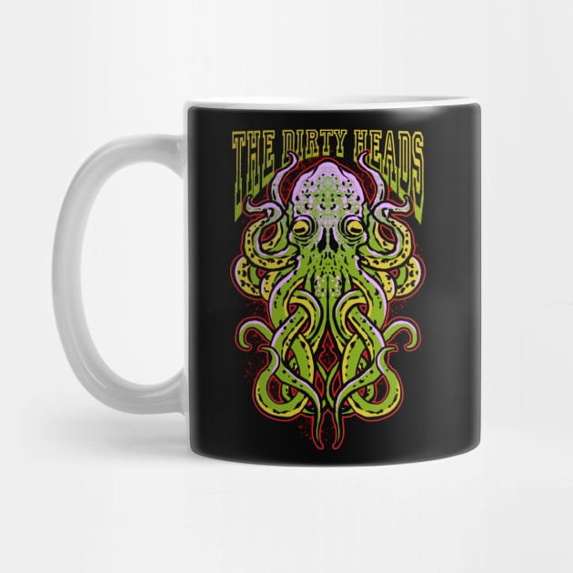 The Dirty Heads band merch octopus design by ROCKHOPPER